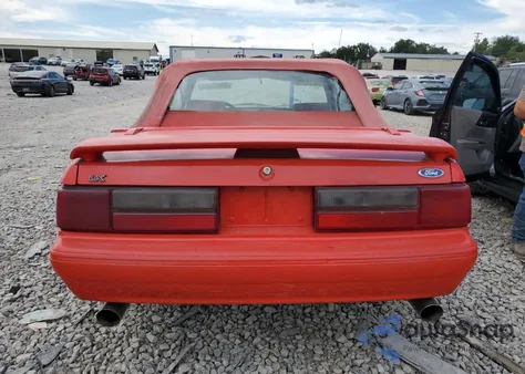 1992 Ford Mustang Lx из США, поврежденный, VIN 1FACP44E2NF173521